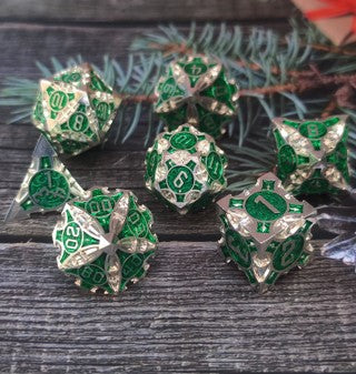 Quiver of Arrows: Elvish Royal Arrow - Metal RPG Dice Set Metal Dice Foam Brain Games