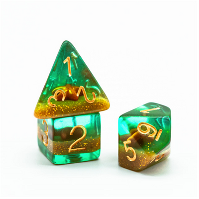 Sand Sifting Starfish RPG Dice Plastic Dice Foam Brain Games