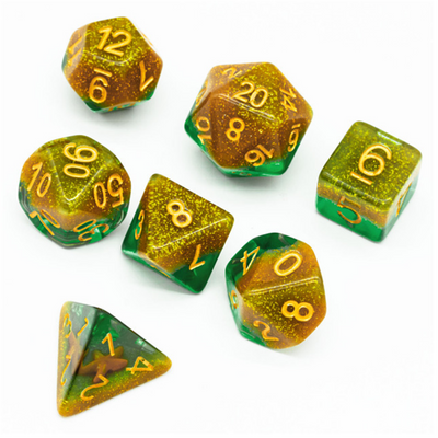 Sand Sifting Starfish RPG Dice Plastic Dice Foam Brain Games