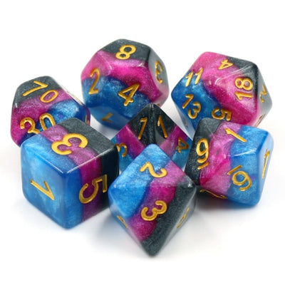 Venom RPG Dice Set Plastic Dice Foam Brain Games