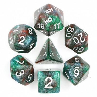 Bloodstone RPG Dice Set Plastic Dice Foam Brain Games