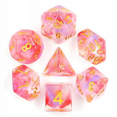 Clematis Edda RPG Dice Set Plastic Dice Foam Brain Games