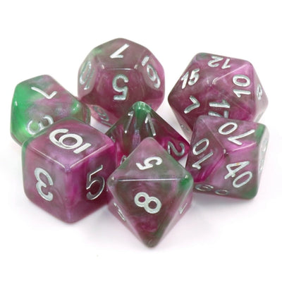 Wizard's Hat RPG Dice Set Plastic Dice Foam Brain Games