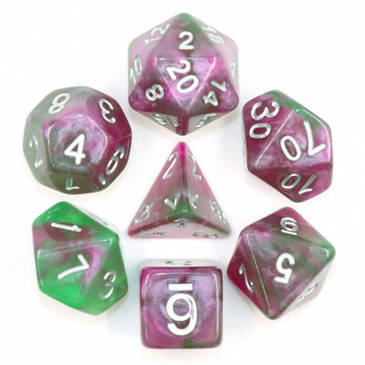 Wizard's Hat RPG Dice Set Plastic Dice Foam Brain Games