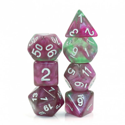 Wizard's Hat RPG Dice Set Plastic Dice Foam Brain Games