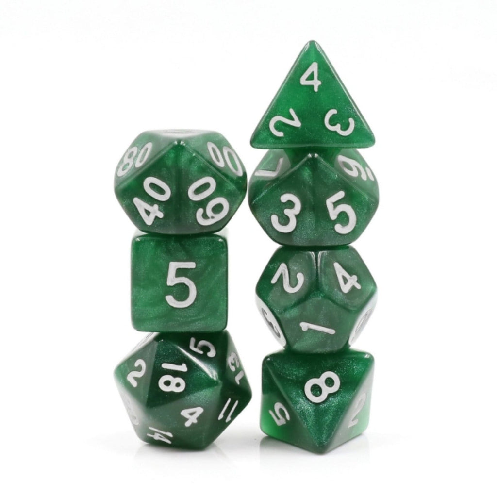 Dark Forest RPG Dice Set Plastic Dice Foam Brain Games