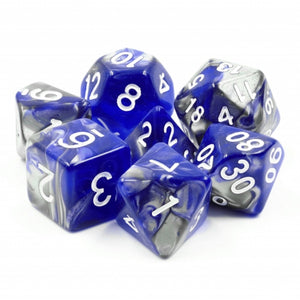 Cold Iron RPG Dice Set Plastic Dice Foam Brain Games