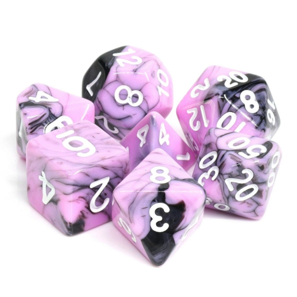 Blueberry Smoothie RPG Dice Set Plastic Dice Foam Brain Games