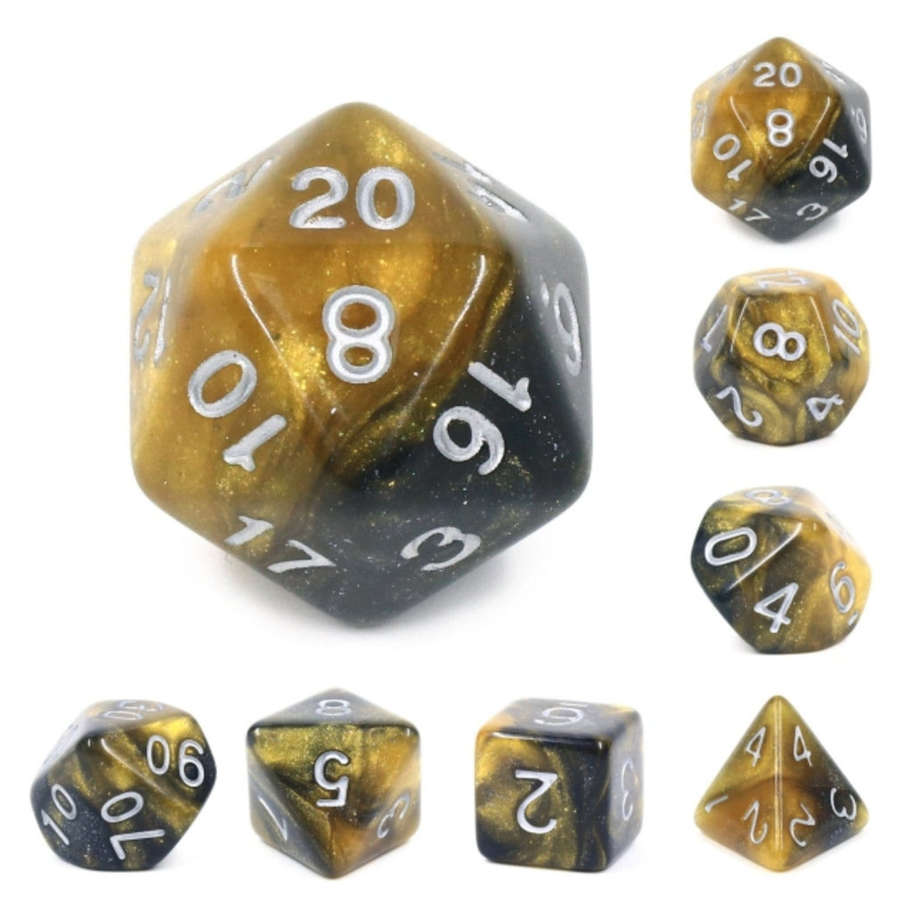 Monarch RPG Dice Set Plastic Dice Foam Brain Games