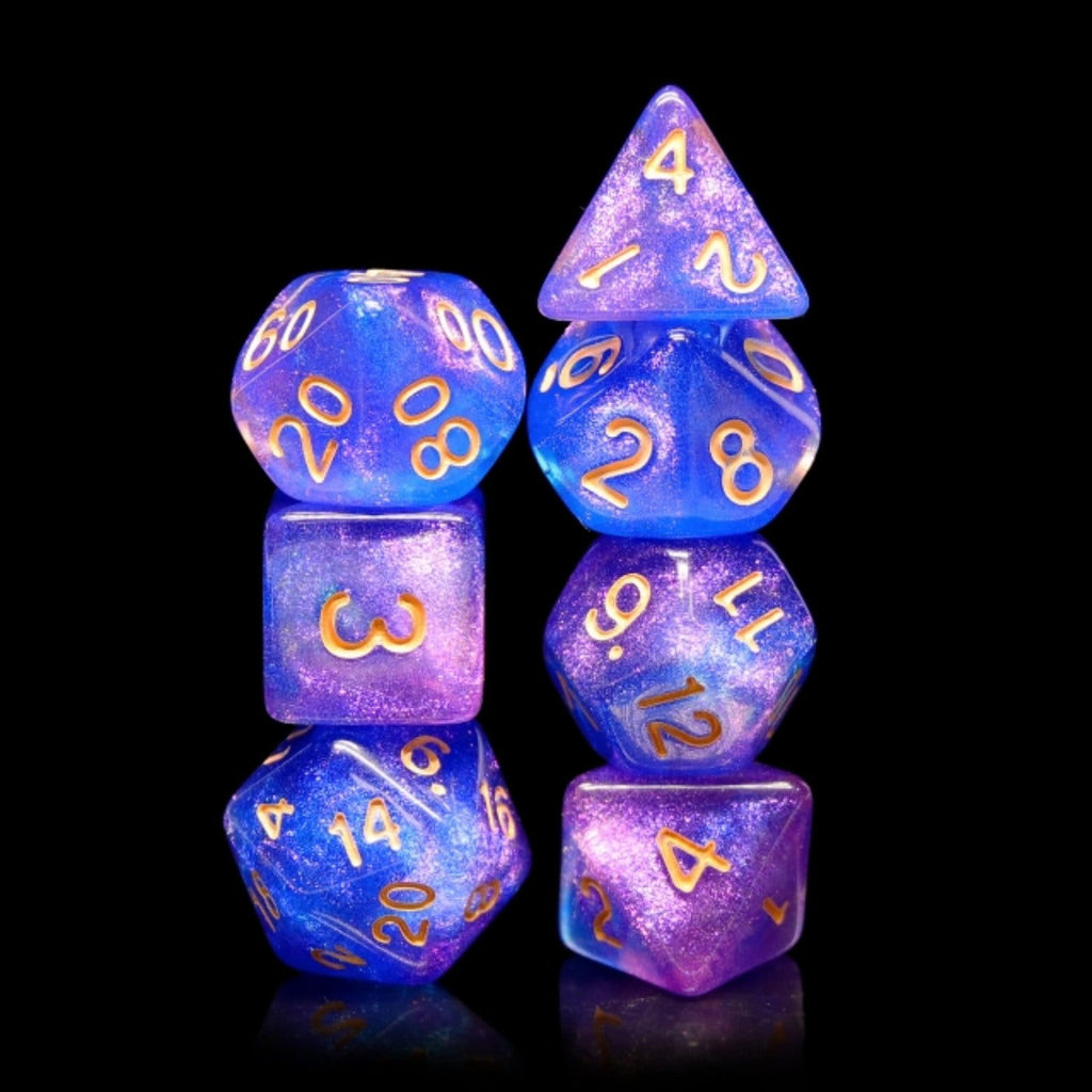 Secret Stars RPG Dice Set Plastic Dice Foam Brain Games