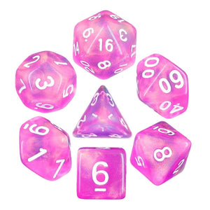 Dream in Bloom RPG Dice Set Plastic Dice Foam Brain Games
