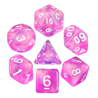 Dream in Bloom RPG Dice Set Plastic Dice Foam Brain Games
