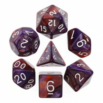 King's Robe RPG Dice Set Plastic Dice Foam Brain Games