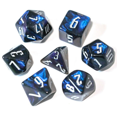 Magician's Dark Night RPG Dice Set Plastic Dice Foam Brain Games