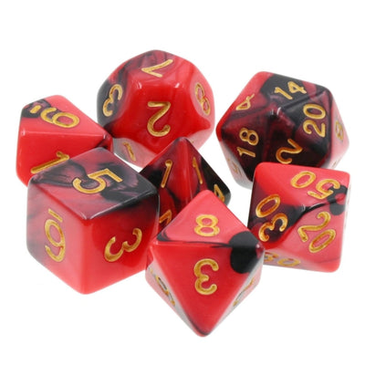 Jokers Wild RPG Dice Set Plastic Dice Foam Brain Games