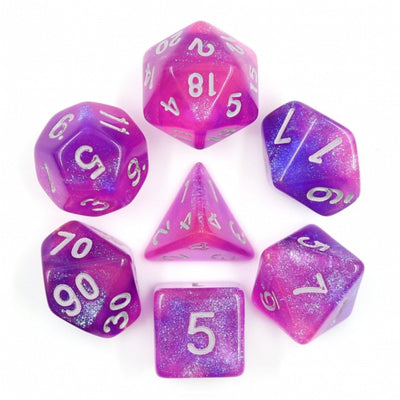 Royal Aurora RPG Dice Set Plastic Dice Foam Brain Games