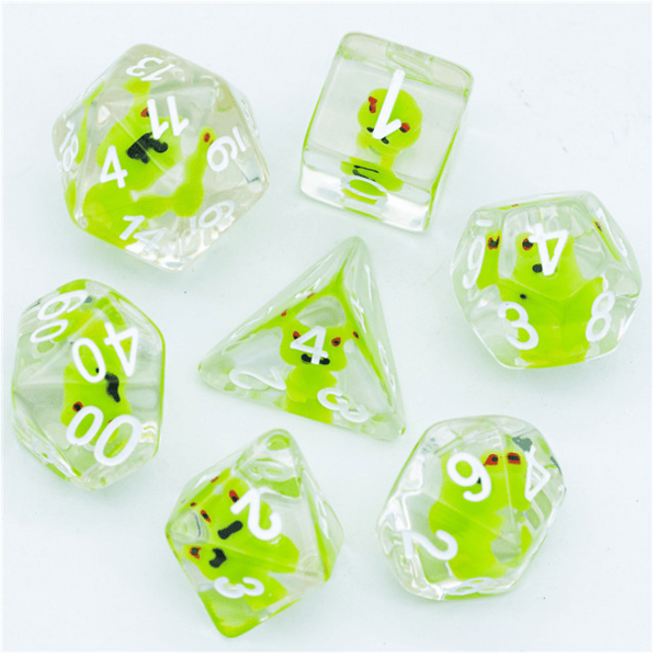 Frogdice Frog RPG Dice Set