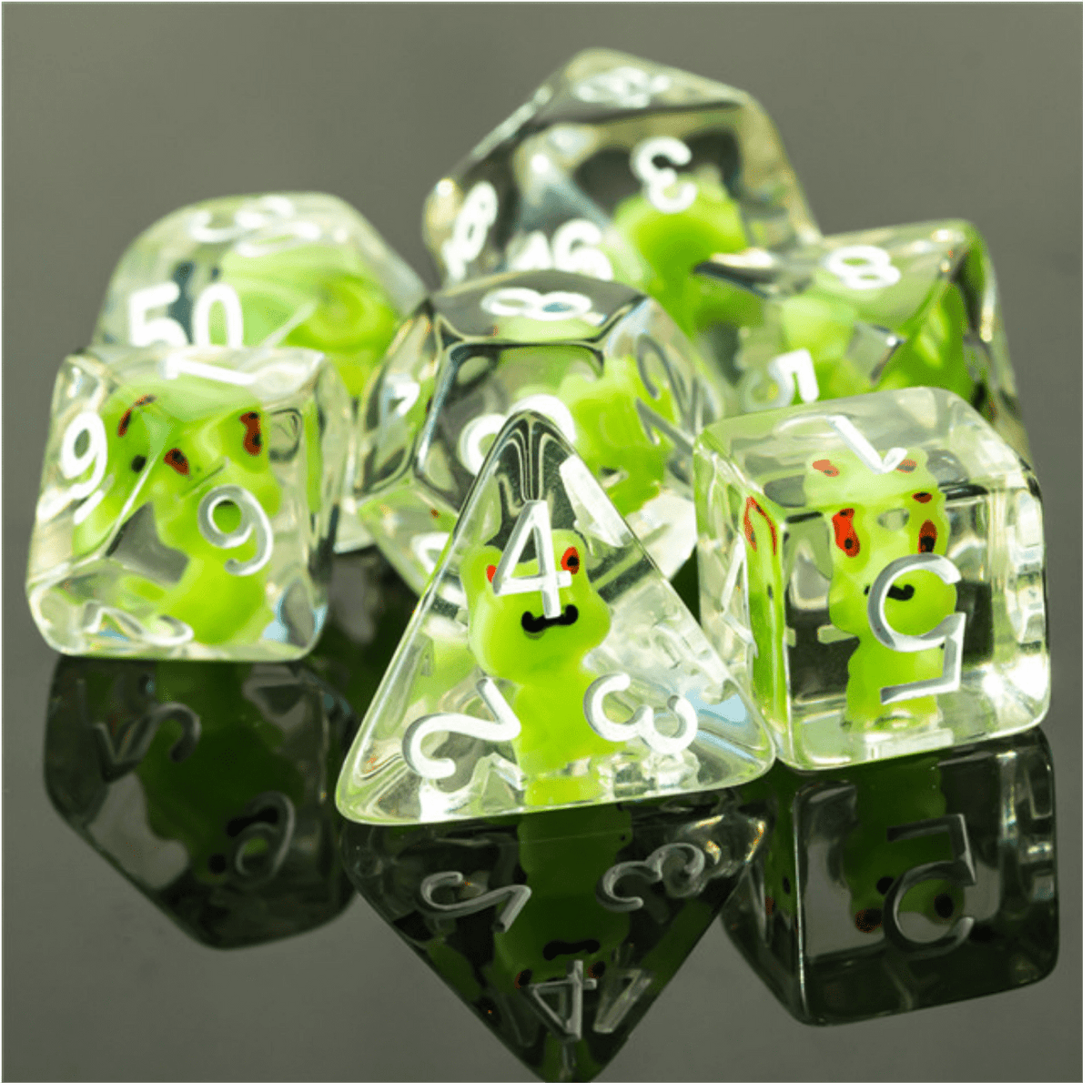 Frogdice Frog RPG Dice Set