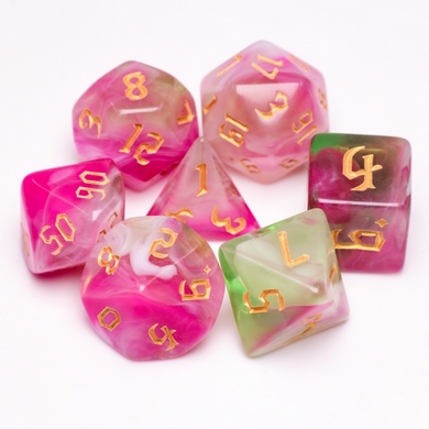 Superbloom RPG Dice Set Plastic Dice Foam Brain Games