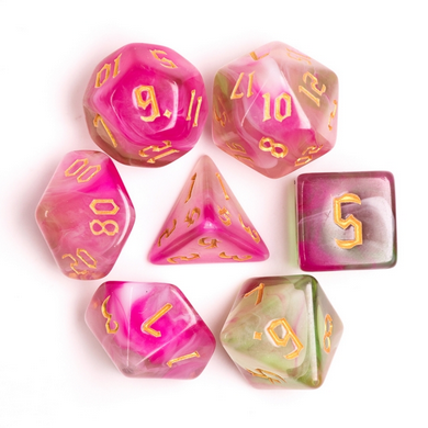 Superbloom RPG Dice Set Plastic Dice Foam Brain Games