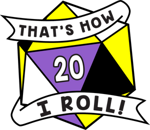 That's How I Roll Pride Pin - Nonbinary Enamel Pin Foam Brain Games