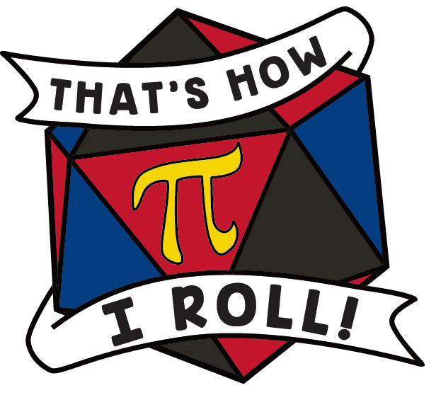 That's How I Roll Pride Pin - Polyamorous Enamel Pin Foam Brain Games