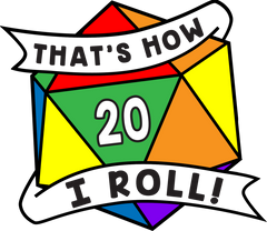That's How I Roll Pride Pin - Rainbow Enamel Pin Foam Brain Games