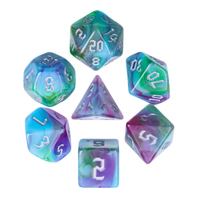 Trails RPG Dice Set Plastic Dice Foam Brain Games