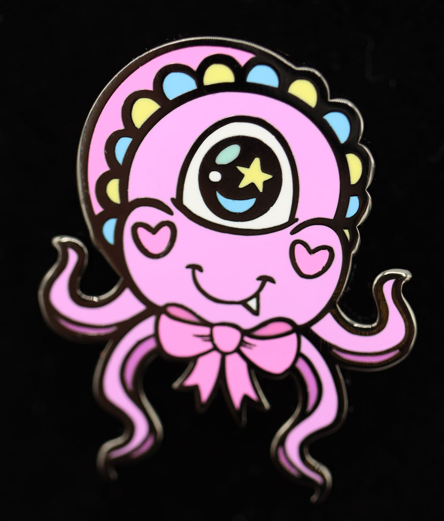 Baby Monster Pin - Eye Monster Enamel Pin Foam Brain Games