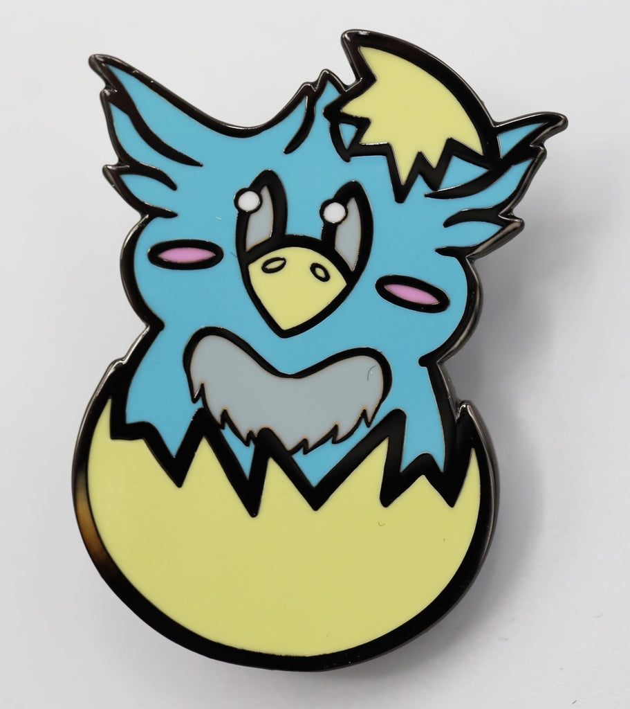 Baby Monster Pin - HippoGriff Enamel Pin Foam Brain Games