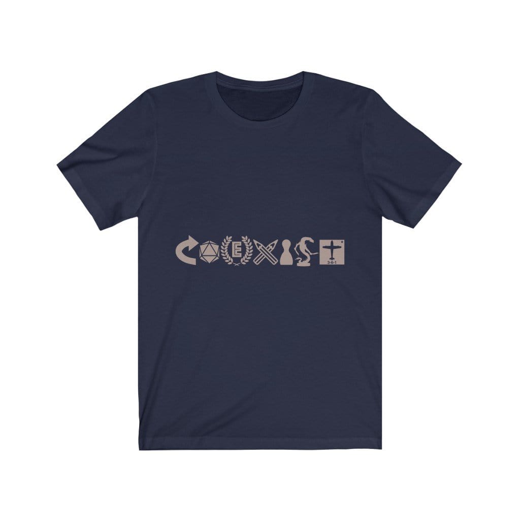 Coexist Tee Shirt T-Shirt Printify