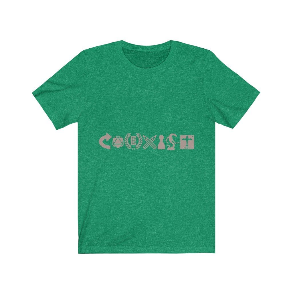 Coexist Tee Shirt T-Shirt Printify