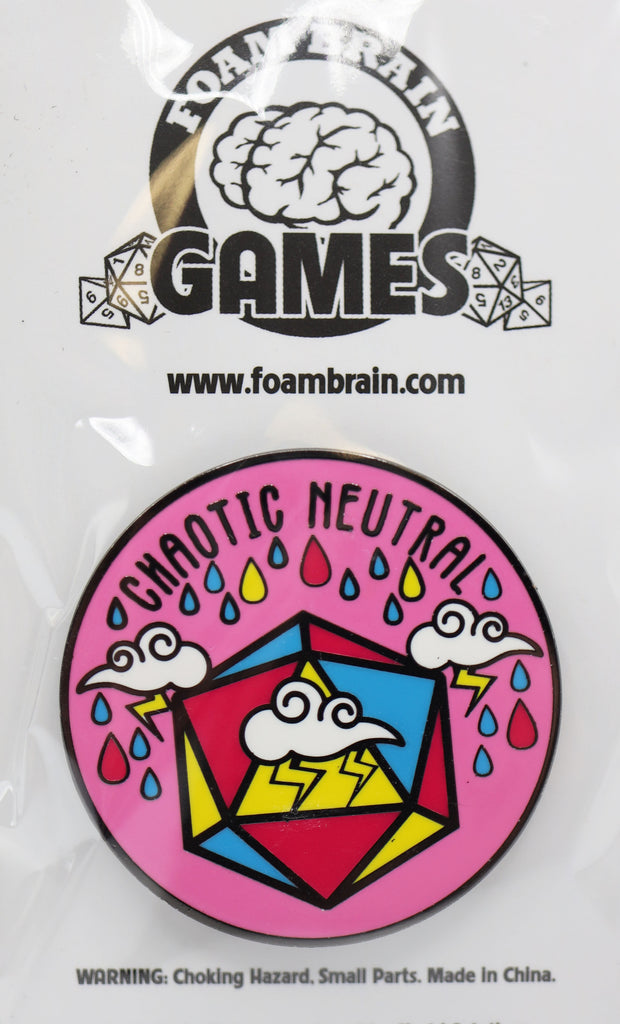 Pride Flag Alignment Pin: Pansexual Enamel Pin Foam Brain Games