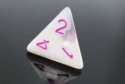 Cloudy Passion RPG Dice Set Plastic Dice Foam Brain Games