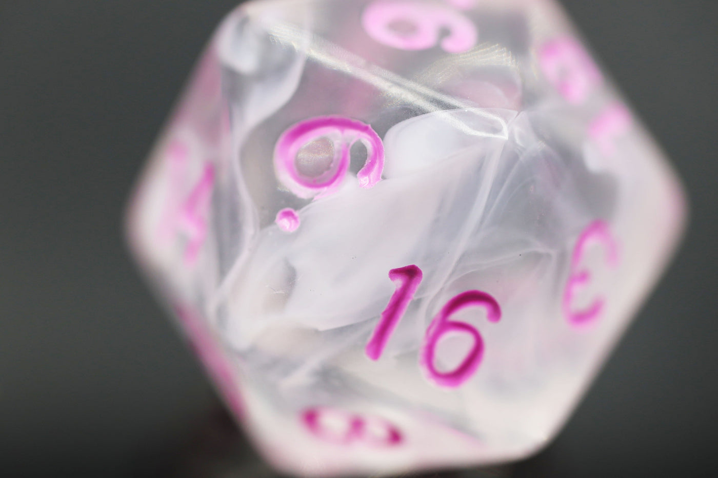Cloudy Passion RPG Dice Set Plastic Dice Foam Brain Games