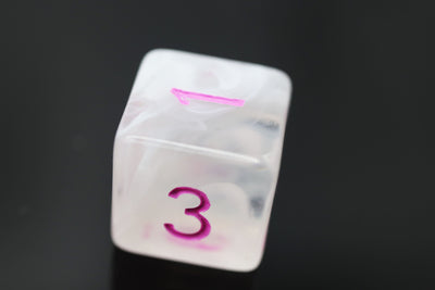 Cloudy Passion RPG Dice Set Plastic Dice Foam Brain Games