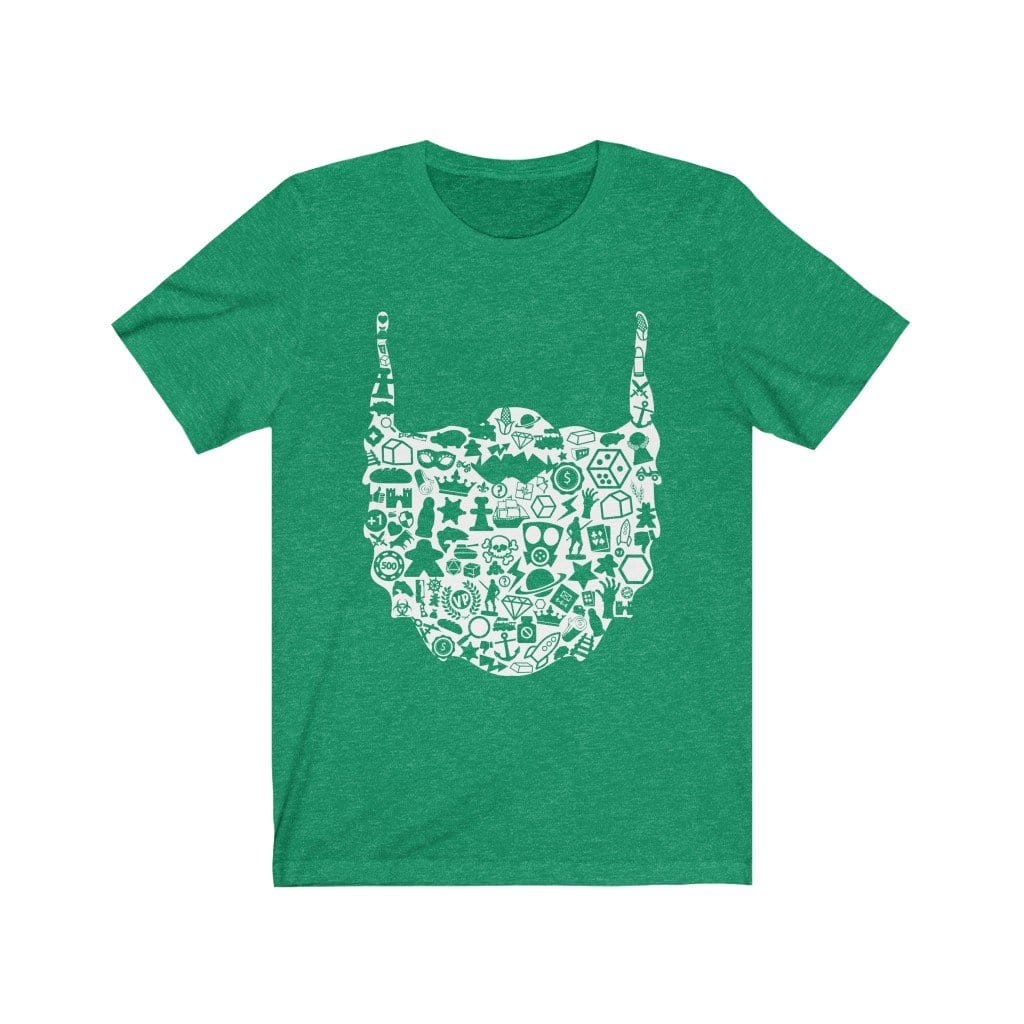 Bearded Gamer Tee Shirt T-Shirt Printify