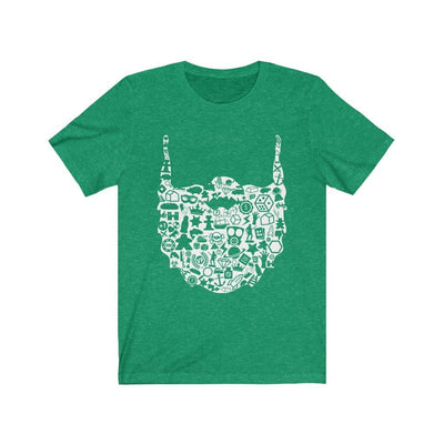 Bearded Gamer Tee Shirt T-Shirt Printify