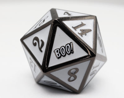 Mystery Loot: Trick or Treat 2 Metal Dice Foam Brain Games