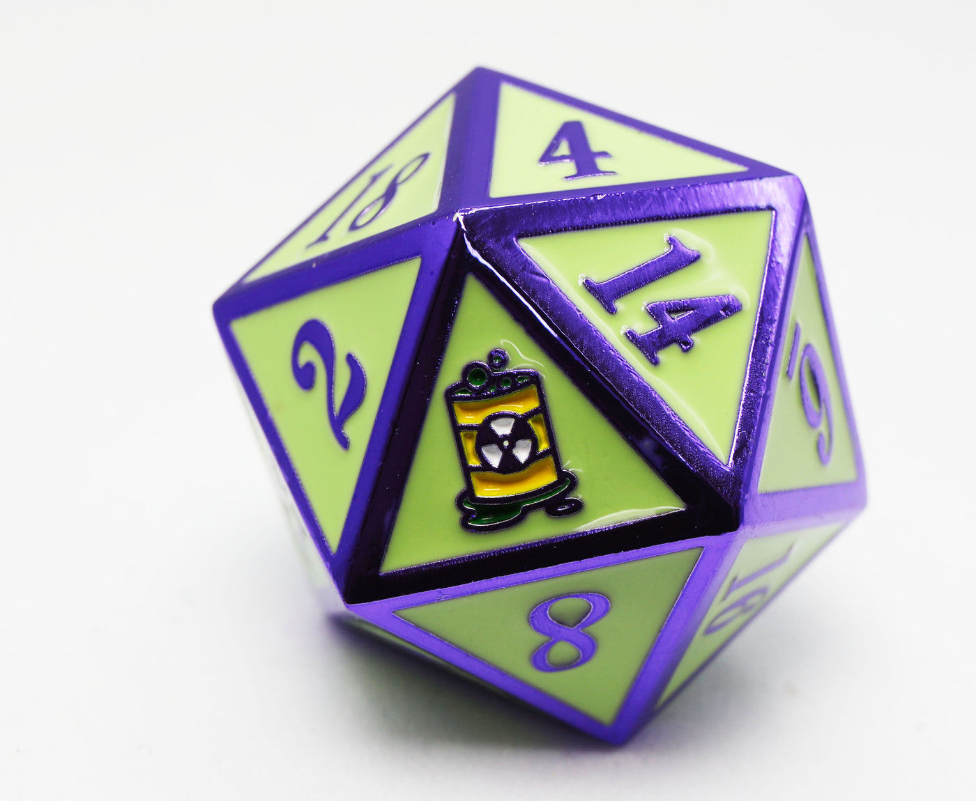 Mystery Loot: Trick or Treat 2 Metal Dice Foam Brain Games