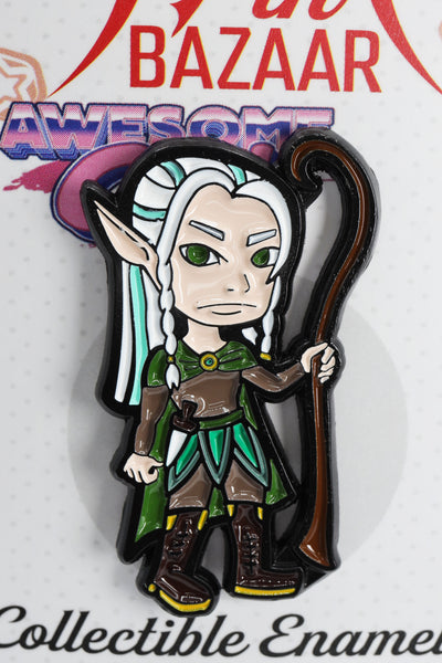 Pin Bazaar: Disapproving Elf (AwesomeCon 2022)  Foam Brain Games