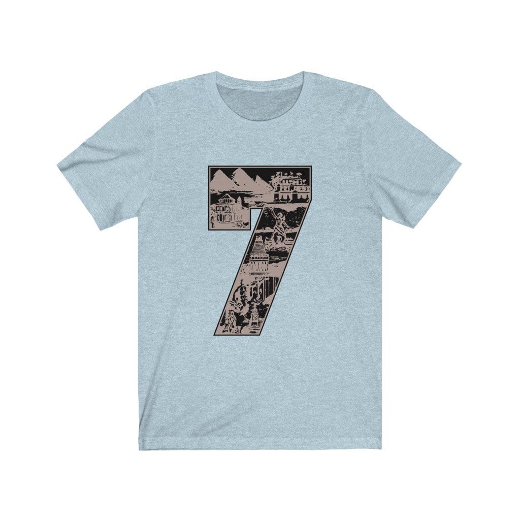 7 Wonders Tee Shirt T-Shirt Printify