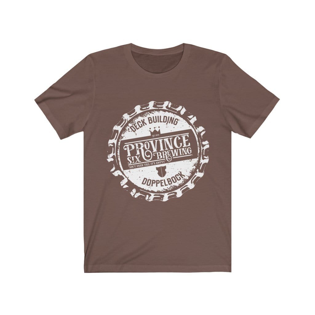 Deck Building Beer Tee Shirt T-Shirt Printify