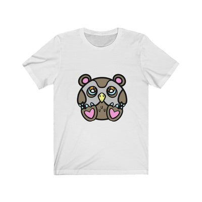 Baby Owl Bear Tee Shirt T-Shirt Printify