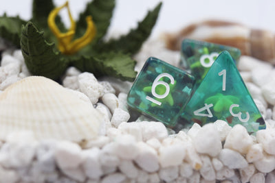 Starfish Tank RPG Dice Plastic Dice Foam Brain Games