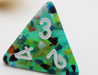 Starfish Tank RPG Dice Plastic Dice Foam Brain Games