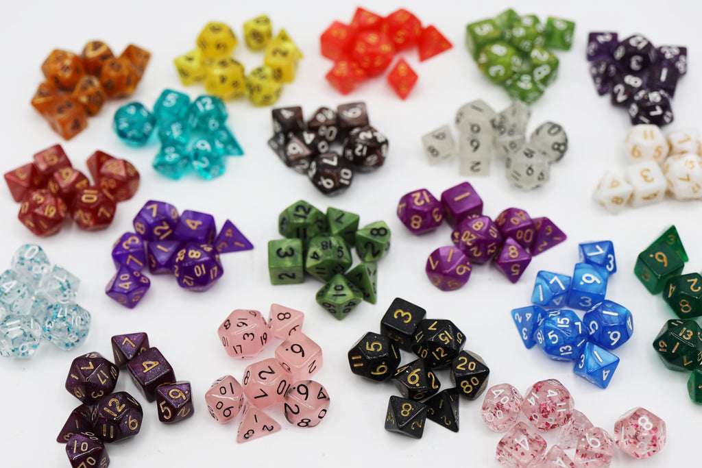 Mystery Loot: Halfling Dice Plastic Dice Foam Brain Games