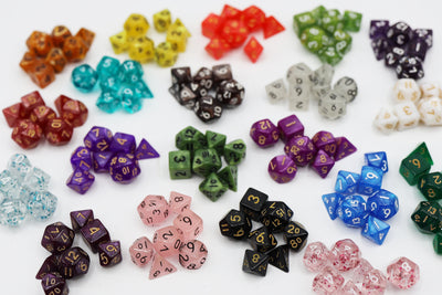 Mystery Loot: Halfling Dice Plastic Dice Foam Brain Games