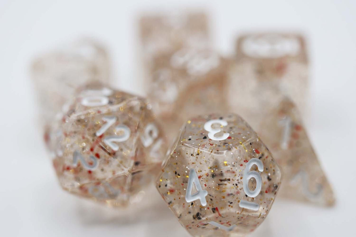 Little Stars RPG Dice Set Plastic Dice Foam Brain Games