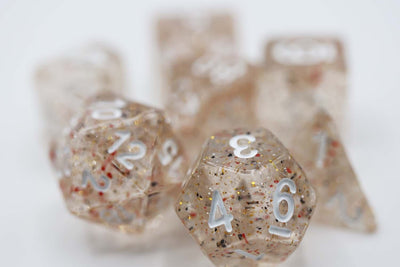 Little Stars RPG Dice Set Plastic Dice Foam Brain Games